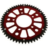 Kettenrad Dual 54Z Teilung 428 rot ZF Innendurchmesser 074 Lochkreis 100 passend für: SWM SM, SMT