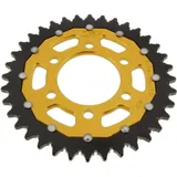Rear sprocket dual 36 tooth pitch 520 gold Rear sprocket dual 36 tooth pitch 520 gold