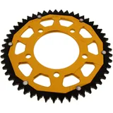Kettenrad Dual 51Z Teilung 428 gold ZF Innendurchmesser 087 Lochkreis 110 passend für: Kreidler Dice, Enduro, Supermoto