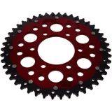 Kettenrad Dual 46Z Teilung 520 rot ZF Innendurchmesser 080 Lochkreis 104 passend für: Kawasaki Z, ZX - 6R, KLE