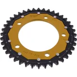 Rear sprocket dual 40 tooth pitch 530 gold