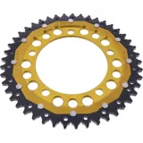 Zahnkranz Kettenrad Dual 45Z Teilung 525 gold