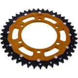 Kettenrad Dual 44Z Teilung 525 gold ZF Innendurchmesser 106 Lochkreis 125 passend für: Triumph Tiger, Street Triple, Bonneville