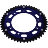 Kettenrad Dual 48Z Teilung 420 blau ZF Innendurchmesser 105 Lochkreis 125 passend für: Derbi Senda