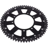 Rear sprocket dual 62z pitch 420 blaCK
