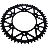 Alu - Kettenrad 49Z Teilung 520 schwarz JT Innendurchmesser 125 Lochkreis 150 passend für: Husqvarna FE, FC, TE