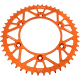 Alu - Kettenrad 48Z Teilung 520 orange JT Innendurchmesser 125 Lochkreis 150 passend für: Husqvarna FE, FC, TE
