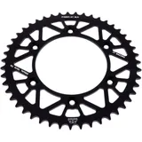 Alu - Kettenrad 47Z Teilung 520 schwarz JT Innendurchmesser 125 Lochkreis 150 passend für: Husqvarna FE, FC, TE