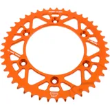 Alu - Kettenrad 45Z Teilung 520 orange JT Innendurchmesser 125 Lochkreis 150 passend für: Husqvarna FE, FC, TE