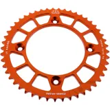 Alu - Kettenrad 49Z Teilung 428 orange JT Innendurchmesser 110 Lochkreis 132 passend für: KTM SX