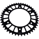 Alu - Kettenrad 44Z Teilung 520 schwarz JT Innendurchmesser 125 Lochkreis 153 passend für: Honda CRF, CR, XR