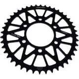 Alu - Kettenrad 44Z Teilung 520 schwarz JT Innendurchmesser 080 Lochkreis 104 passend für: Kawasaki Z, ZX - 6R, KLE