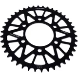 Alu - Kettenrad 42Z Teilung 520 schwarz JT Innendurchmesser 080 Lochkreis 104 passend für: Kawasaki Z, ZX - 6R, KLE