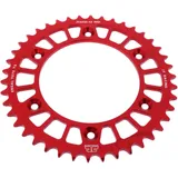 Alu - Kettenrad 42Z Teilung 520 rot JT Innendurchmesser 125 Lochkreis 153 passend für: Honda CRF, CR, XR