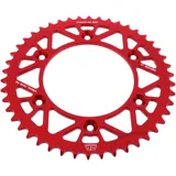 Alu - Kettenrad 46Z Teilung 520 rot JT Innendurchmesser 125 Lochkreis 153 passend für: Honda CRF, CR, XR