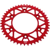 Alu - Kettenrad 47Z Teilung 520 rot JT Innendurchmesser 125 Lochkreis 153 passend für: Honda CRF, CR, XR