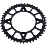 Alu - Kettenrad 47Z Teilung 428 schwarz Innendurchmesser 100 Lochkreis 120 passend für: Suzuki RM