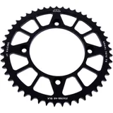 Alu - Kettenrad 49Z Teilung 428 schwarz Innendurchmesser 100 Lochkreis 120 passend für: Suzuki RM