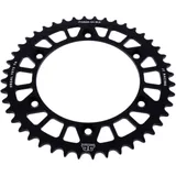 Alu - Kettenrad 44Z Teilung 520 schwarz JT Innendurchmesser 136 Lochkreis 156 passend für: Husqvarna TE, WR, SM, CR