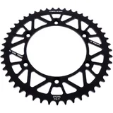 Alu - Kettenrad 49Z Teilung 520 schwarz JT Innendurchmesser 136 Lochkreis 156 passend für: Husqvarna TE, WR, SM, CR