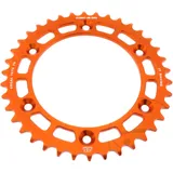 Alu - Kettenrad 38Z Teilung 520 orange JT Innendurchmesser 125 Lochkreis 150 passend für: Husqvarna FE, FC, TE