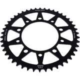 Rear sprocket aluminium 46 tooth pitch 520 black JT inner diameter 112 bolt spacing 138 for: Honda CBR, XL