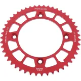 Rear sprocket alu 48 tooth pitch 420 red