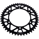 Rear sprocket aluminium 47 tooth pitch 520 black JT inner diameter 134 bolt spacing 150 for: Kawasaki KX, KLX, KDX