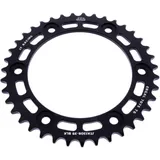 Rear sprocket alu 39 tooth pitch 520 black JTA130839BLK