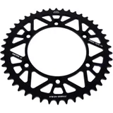 Alu-Kettenrad 46Z Teilung 520 schwarz für Motorräder JT