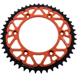 Kettenrad Twinstar 47Z Teilung 520 orange JT Innendurchmesser 125 Lochkreis 150