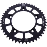 Rear sprocket aluminium 46 tooth pitch 420 black JT inner diameter 098 bolt spacing 115 for: KTM SX