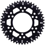 ZF Dual Kettenrad 48Z 525 schwarz kompatibel mit Motorrädern