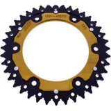 Kettenrad Dual 40Z Teilung 520 gold ZF Innendurchmesser 125 Lochkreis 153 passend für: Honda CRF
