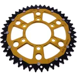 Kettenrad Dual 46Z Teilung 525 gold ZF Innendurchmesser 080 Lochkreis 104 passend für: Kawasaki Z, ZX - 10R, KLZ