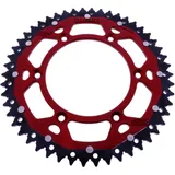 Kettenrad Dual 50Z Teilung 520 rot ZF Innendurchmesser 125 Lochkreis 150 passend für: Husqvarna FE, FC, TE