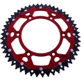 Kettenrad Dual 51Z Teilung 520 rot ZF Innendurchmesser 125 Lochkreis 150 passend für: Husqvarna FE, FC, TE