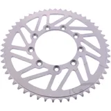 Alu - Kettenrad 53Z Teilung 520 silber Esjot Innendurchmesser 105 Lochkreis 124 passend für: TM Racing EN, MX, SMR
