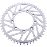Alu - Kettenrad 49Z Teilung 520 silber Esjot Innendurchmesser 105 Lochkreis 124 passend für: TM Racing EN, MX, SMR