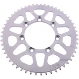Alu - Kettenrad 53Z Teilung 428 silber Esjot Innendurchmesser 085 Lochkreis 100 passend für: TM Racing MX, SMX