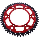Kettenrad Dual 51Z Teilung 520 rot ZF Innendurchmesser 130 Lochkreis 150 passend für: Fantic XEF, XX, XXF