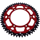 Kettenrad Dual 52Z Teilung 520 rot ZF Innendurchmesser 130 Lochkreis 150 passend für: Fantic XEF, XX, XXF