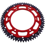 Kettenrad Dual 63Z Teilung 428 rot ZF Innendurchmesser 136 Lochkreis 156 passend für: Fantic Caballero, XEF, XMF