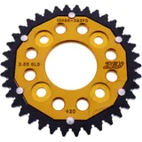 Kettenrad Dual 38Z Teilung 420 gold ZF Innendurchmesser 058 Lochkreis 090 passend für: Honda MSX, Z