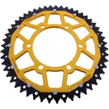 Kettenrad Dual 51Z Teilung 520 gold ZF Innendurchmesser 106 Lochkreis 125 passend für: Triumph Bonneville, Daytona, Street Scrambler