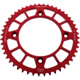 Alu - Kettenrad 49Z Teilung 428 rot JT Innendurchmesser 110 Lochkreis 132 passend für: KTM SX