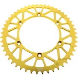 Alu - Kettenrad 50Z Teilung 520 gold JT Innendurchmesser 134 Lochkreis 150 passend für: Kawasaki KX, KLX, KDX