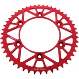 Alu - Kettenrad 48Z Teilung 520 rot JT Innendurchmesser 125 Lochkreis 150 passend für: Husqvarna FE, FC, TE