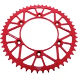 Alu - Kettenrad 51Z Teilung 520 rot JT Innendurchmesser 125 Lochkreis 150 passend für: Husqvarna FE, FC, TE