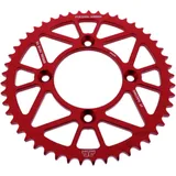 Alu - Kettenrad 49Z Teilung 428 rot JT Innendurchmesser 080 Lochkreis 100 passend für: AJP PR3